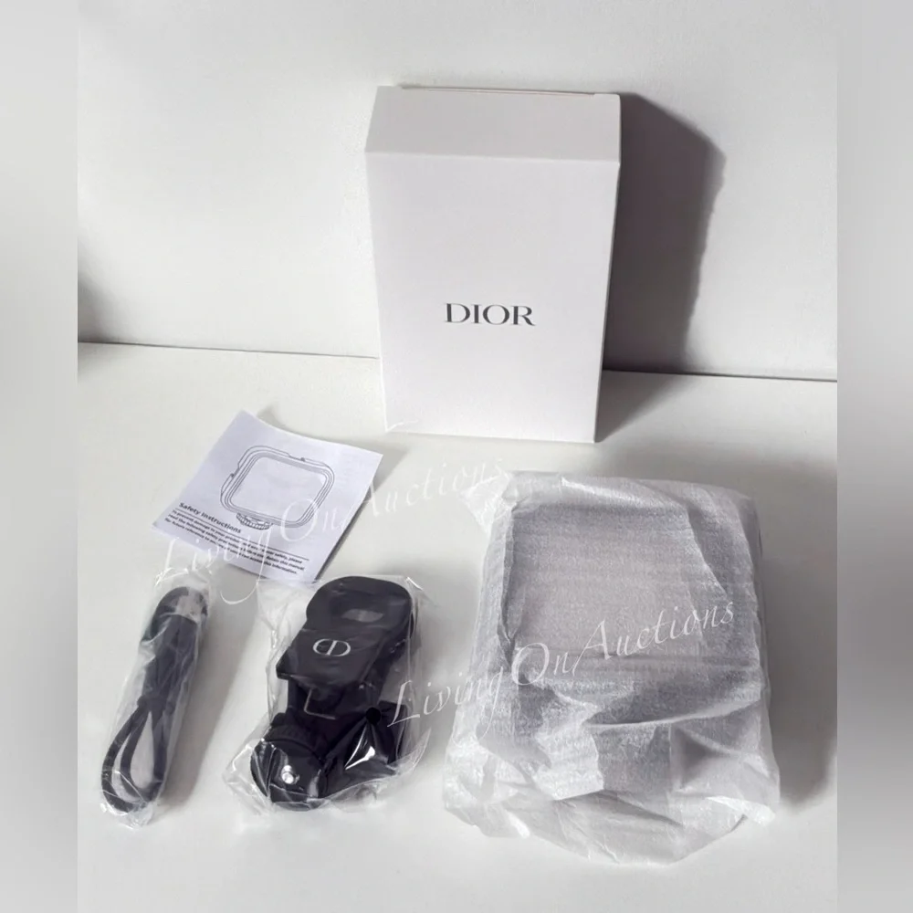 NEW Dior Phone Light Cell Phone Accessory Selfie Podcast YouTube Videos Gift Bag